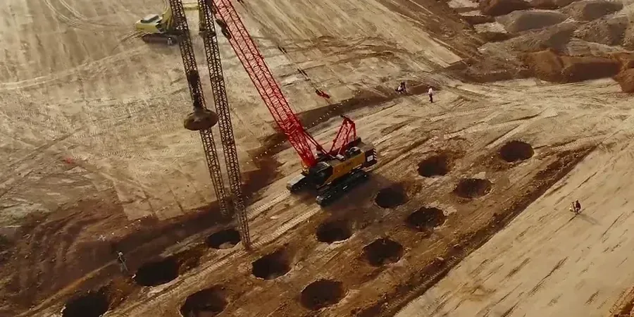 Illustrative image of Dynamic compaction design in Allentown