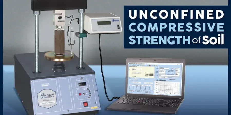 Illustrative image of Unconfined compression test (UCS) in Allentown