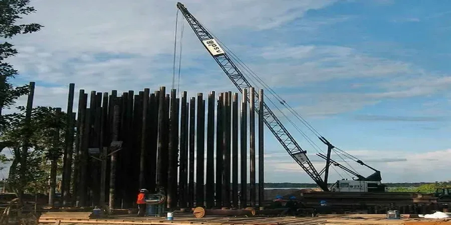 Illustrative image of Driven pile design in Allentown