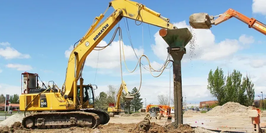 Illustrative image of Vibrocompaction design in Allentown